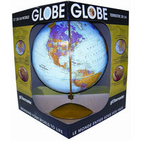 Replogle The Explorer Globe, 12"-Contient plus de 4 000 noms de lieux et démarcations politiques distinctives