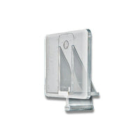 Azar Displays – Poussoir pour ressort, 1,75 larg. x 1,50 haut. (po) 50/paquet (600032)-Présentoirs
