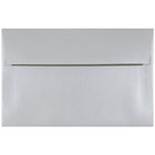 JAM Paper Enveloppes Stardream A9, élégance argentée, effet métallisé, 50/paquet-Enveloppes Stardream à effet métallisé, couleur élégance argentée
