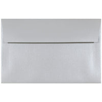 JAM Paper Enveloppes Stardream A9, élégance argentée, effet métallisé, 50/paquet-Enveloppes Stardream à effet métallisé, couleur élégance argentée