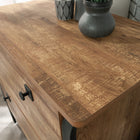 Sauder - La Collection Station House Classeur lateral - Finition Etched Oak-Fini sur tous les côtes pour d'emplacement polyvalentes.