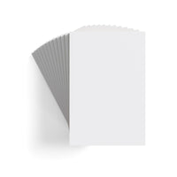 Staples - Bloc-notes non ligné, 4 x 6 po, blanc, 100 feuilles/bloc, paquet de 6-Bloc-notes standard pour l’écriture quotidienne