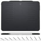 Zugu - Étui Alpha pour iPad Air 10,9 po (2020/2022) ou iPad Air 11 po (2024) - Noir-Compatible avec A2316, A2324, A2072 10.9 po iPad Air A2228, A2231, A2068, A2230, A2301, A2459, A2460, A2377 iPad Pro 11 po, A2902, A2903, A2904 iPad Air 11 po (M2)