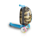 TUCCI Italy - LIL' TROOPER Trottinette à bagages 32 po - Trottinette Lil' Trooper-Poignées en gelée souple