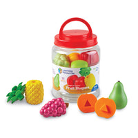 Learning Resources - Fruits Snap-n-Learn™-Faites correspondre les formes cachées à l'intérieur de ces fruits amusants