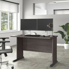 Bush Business Furniture - Bureau d'ordinateur 48 po l Studio A - gris orage-Le plateau durable peut facilement supporter un ordinateur, des livres et d'autres fournitures de bureau pour un poids supporte de 200 lb