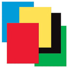 Pacon – Carton pour affiches robuste, assortiment primaire, 25/paquet (PAC53911)-Couleurs variées