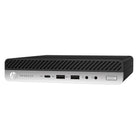 HP - Ordinateur de bureau ProDesk 600 G3 remis à neuf - Intel Core i3-6100T - 128 Go SSD - 8 Go RAM - Windows 10 Pro-Stockage sur disque dur SSD de 128 Go