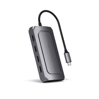 Satechi 8K HDMI adaptateur multiport - Gris sidéral-4 ports USB