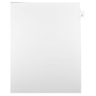 Mark Maker – Onglets séparateurs juridiques blancs, 1/25 onglets, format lettre, sans trous, numéro 3, 25/paquet-Onglets séparateurs blancs, 1/25 onglets