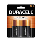 Piles alcalines D Coppetop de Duracell, paquet de 2-BATTERIES LONGUE DURÉE CONÇUES POUR ÊTRE FIABLES : Les piles alcalines Duracell Coppertop offrent une puissance et une performance durables sur lesquelles vous pouvez compter pour vos appareils électroniques à la maison ou en déplacement