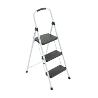 Vestil - echelle 3 marches - pliante, 225 Lb Capacite-Se plie pour un rangement pratique dans des placards et autres espaces restreints