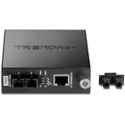 TRENDnet – Convertisseur intelligent TFC-110S15I à fibre monomode, SC, 10/100Base-TX à 100Base-FX-Prise en charge de la gestion SNMP au niveau du port