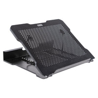 Support de moniteur Allsop Metal Art réglable avec 7 positions - Noir-Compatibilité: Ordinateurs portables jusqu'à 13 lb
