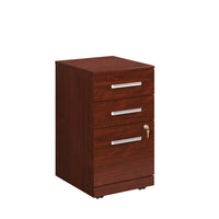 Sauder - La Collection Affirm Caisson mobile à 3 tiroirs - Finition Classic Cherry-Finition Classic Cherry, Bois d'ingénierie