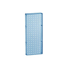Azar Displays – Tableau mural à 1 côté avec panneau perforé, 20 x 8 po, bleu translucide, 2/paquet (770820-BLU)-Pour surfaces planes