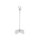 FuTECH – Porte-carte de table PCHC28, 8 po de haut, 10/paquet-Matériau : acier inoxydable