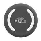 Tech Basic 10W Qi Pad de charge - Charbon-Recharge rapide à 10 W/7.5 W