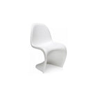 Plata Import - Chaise Panton pour enfants, blanc (PC-011C-WHITE)-Plastique