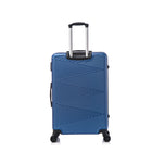 TOSCANO INTRECCIARE Bagage à main rigide 20 po - Bleu-Coque rigide en ABS