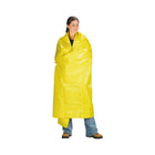 Wasip - Couverture d’urgence jetable - jaune - 150 cm x 180 cm-Compact et léger