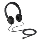 Casque d’écoute haute-fidélité USB-C Kensington - noir-Casque d’écoute USB-C avec câble de 6 pi
