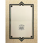 Rosedale – Cartes de souhaits et enveloppes, remerciement, Thank You, doré, 5 1/2 x 8 po, 6/paquet (19899)-Cartes de souhaits de qualité comparable à celles qu’on retrouve dans un magasin spécialisé