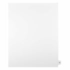 Mark Maker – Onglets séparateurs juridiques blancs, 1/15 onglets, format lettre, sans trous, numéro 15, 25/paquet-Onglets séparateurs blancs, 1/15 onglets