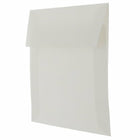 JAM Paper Enveloppes carrées translucides, 6 x 6 po, platine, 250/paquet-Intérieur vierge où écrire un mot personnalisé