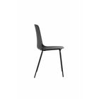 Gry Mattr - Lola Chaise Empilable - Noir-Châssis métallique robuste enduit de poudres