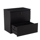 Koss - Classeur latéral - Espresso-Tiroir supérieur verrouillable
