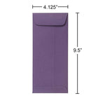 JAM Paper Enveloppe commerciale foncée nº 10 (4,13 po x 9,5 po), violet, 500/bte-4