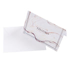 Mara-Mi - Note de remerciement - 3,5 x 5 - Neutres - Paquet de 100-100 cartes muettes, 100 enveloppes