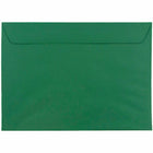 JAM Paper - Enveloppes pour livret - 9" x 12" - Vert foncé - Paquet de 50-Couleur : vert foncé.