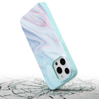General Supply Goods + Co Hybrid Protective Case for iPhone 13/13 Pro - Soap Suds Marble-Protection intégrale