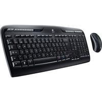 Ensemble clavier et souris sans fil Logitech MK320, français-Connexion puissante et fiable avec une portée de 10 mètres, même dans les environnements sans fil les plus encombrés, et cryptage AES 128 bits pour le clavier