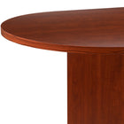 Flash Furniture Table De Conférence Ovale 6' - Cerise (GCTL1035CHR)-Dessus lisse résistant aux taches