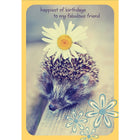 Millbrook Studios – Cartes de souhaits et enveloppes, Happiest Of Bdays, 5 3/8 x 7 3/4 po, 18/paquet (06324)-Imprimées sur papier cartonné non couché