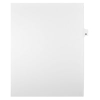 Mark Maker – Onglets séparateurs juridiques blancs, 1/25 onglets, format lettre, sans trous, numéro 58, 25/paquet-Onglets séparateurs blancs, 1/25 onglets