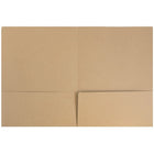 JAM PaperMD – Chemise de papier mat à deux pochettes, 9 x 12 (po), brun, 100/boîte-Taille : 9 x 12 (po)