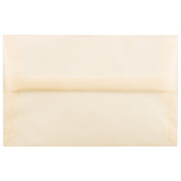 JAM Paper Enveloppes translucides A10, ocre printanier, 50/pqt-Enveloppe en papier translucide ocre printanier