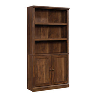 Sauder Miscellaneous Storage Bibliothèque avec 5 Tablettes - 69.76" H - Finition Grand Walnut (426419)-Le Standard - Finition Grand Walnut - Bois D'ingénierie