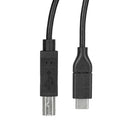 StarTech ® Câble dââ‚¬â„¢imprimante USB-C à USB-B, M/M, 0,5 m, USB 2.0-Fiabilité garantie avec notre garantie à vie