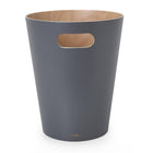 Umbra - Poubelle Woodrow, anthracite-Dimensions : 9 diam. x 11 po