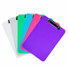 JAM PAPER - Presse-papiers en plastique norme, Couleurs assorties, Paquet de 6-Couleur : assorti (vert, violet, bleu, rose, fume, transparent). Soyez elegant et organise avec des presse-papiers colores.