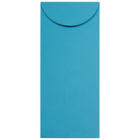 JAM Paper #14 Policy Commerciales Enveloppes Colourées - 5" x 11,5" - Bleu recyclé - Paquet de 50-Couleur : Bleue