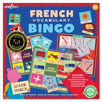 eeboo jeu Français Bingo vocabulaire-2 à 6 joueurs