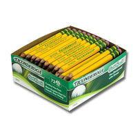 Ticonderoga – Crayons de golf n° 2, paquet de 72-Préaiguisés