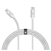 LOGiiX - Piston Connect Armor+ 100W USB-C vers USB-C - 2M - Blanc-Libérez le véritable potentiel de votre appareil avec des capacités de chargement ultra-rapides