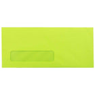 JAM Paper – Enveloppes n° 10, 4 1/8 x 9 1/2 po, Brite Hue Ultra limette, paq./1000 (5156480B)-Ultra limette